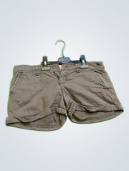H&M Khaki Cotton Cargo Shorts