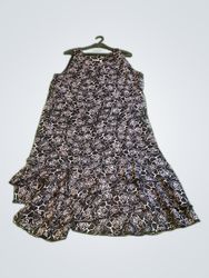 Express Signature Floral Print Maxi Dress