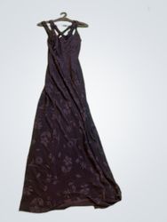 Black Floral Maxi Dress