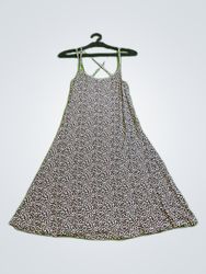 Leopard Print Midi Dress