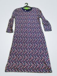 Ralph Lauren Geometric Print Midi Dress