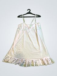 White Lace Slip Dress