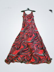 s. Oliver Women Red Striped Dress