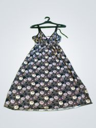 C. Matin Polka Dot Sleeveless Maxi Dress