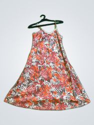 Yessica Floral Print Slip Maxi Dress