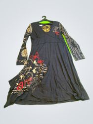 Desigual Printed Long Sleeve Dress