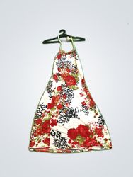 Forever 21 Floral Leopard Print Spaghetti Strap Mi..