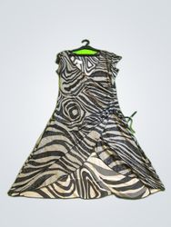 Zebra Print Dress