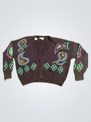 Knitted Cardigan Sweater