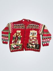 Carolina Colours Festive Knit Cardigan