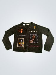 Classic Elements Embroidered Cardigan