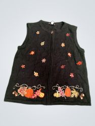 Breckenridge Embroidered Knit Vest
