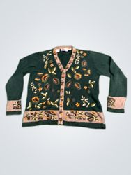 All Points Floral Knit Cardigan