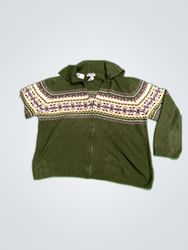 TIARA Women's Green Knit Sweater