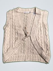 M&Co. Knitted Cardigan Vest