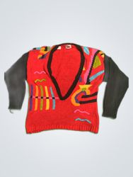 Ivy Geometric Knit Cardigan