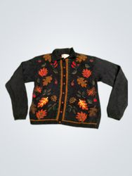 Milano Design Group Black Knit Cardigan