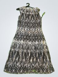 s.Oliver Premium Sleeveless Chevron Print Mini Dre..