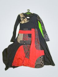 Desigual Patchwork Maxi Dress