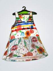 Desigual Floral Print Sleeveless Dress