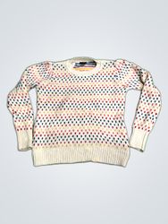 Talbots Petite Multicolored Knit Sweater