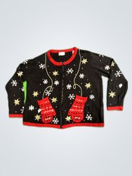 Basic Editions Holiday Cardigan