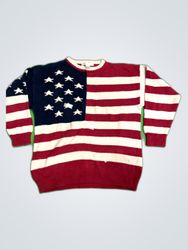 The Limited American Flag Sweater