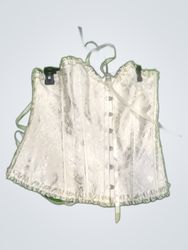 Top Melon Lace-Up Corset Top