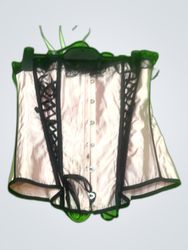 Intimax Lace-Up Satin Corset