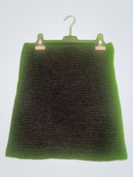 Black Sparkly Knit Crop Top