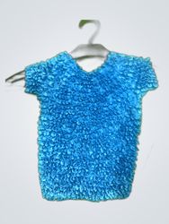 Blue Fuzzy T-Shirt