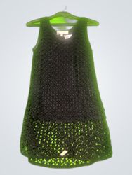 Papell Boutique Evening Crochet Dress