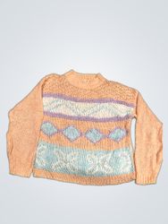 Bravo Patterned Knit Sweater