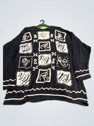 Black Knit Sweater