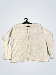 Graver Studio Beaded Knit Cardigan