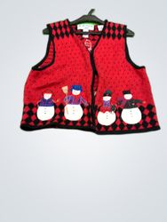 Star Blue Originals Snowman Vest