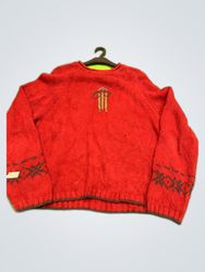 Woolrich Red Knit Sweater