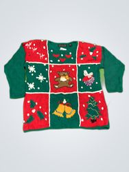 Chaus Sport Christmas Knit Sweater