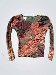 Kingfield Printed Long Sleeve Blouse