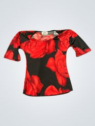Red Rose Blouse