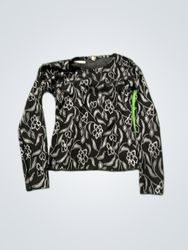 Blouse with Floral Pattern