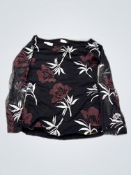 m.collection Embroidered Long Sleeve Blouse