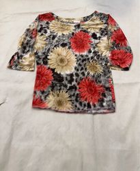 Weiß Brigitte Printed Floral Blouse