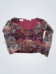 Toscane Armand Thiery Printed Long Sleeve Blouse