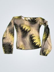 Laduch Hildegard Printed Long-Sleeve Top