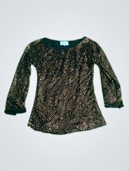 Di Ronnetta Sequined Blouse