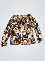 Blouse with Floral Pattern