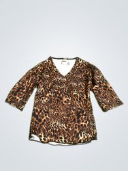 Leopard Print Blouse