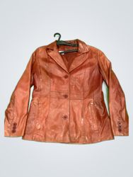Marabu Leather Blazer Jacket