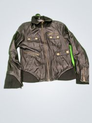 Arma Collection Black Leather Jacket